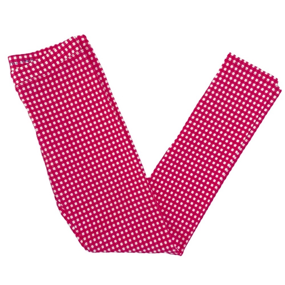Crewcuts Gingham Leggings Size 14 NWT